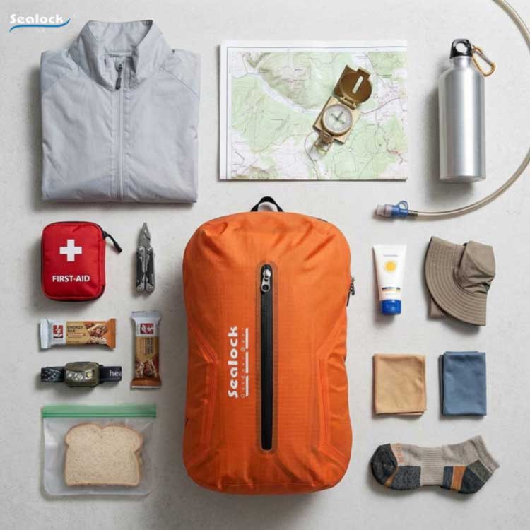 Wasserdichter 25-Liter-Rucksack: Ideales Fassungsvermögen für Tageswanderungen und Reisen
