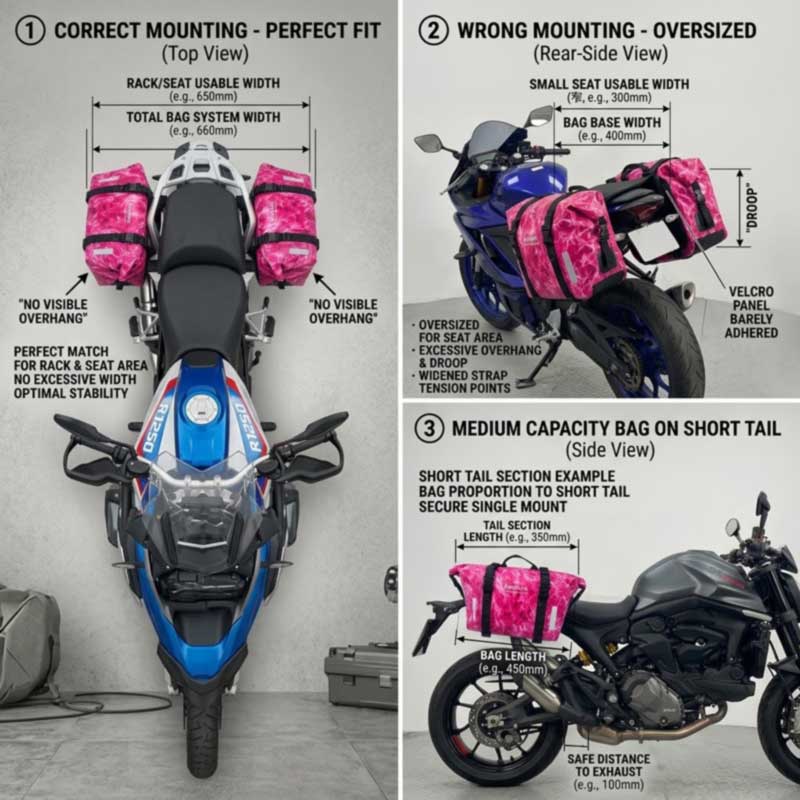 Hersteller von Motorrad-Hecktaschen für OEM-Projekte