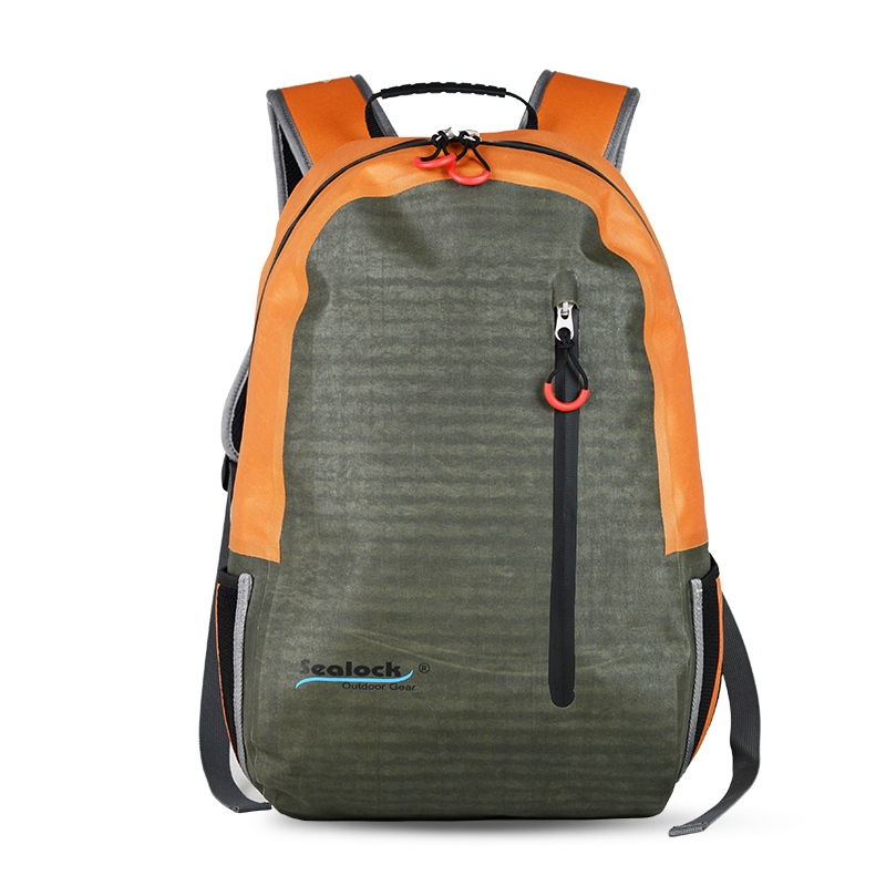 22L wasserdichter TPU-Urban-Rucksack mit wasserdichtem Reißverschluss
