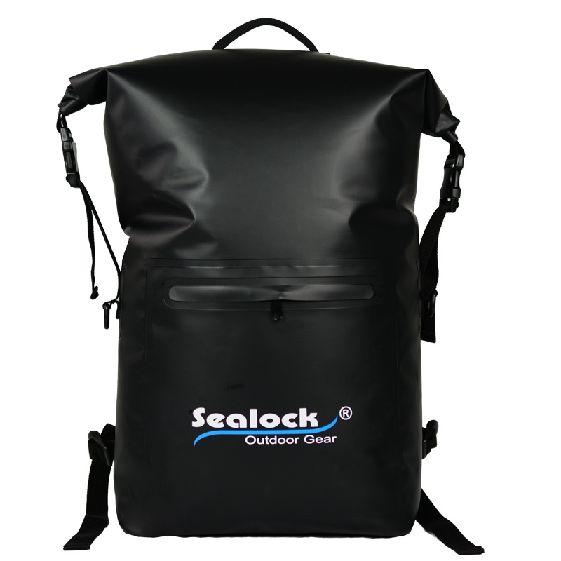 Wasserdichter 30-Liter-Rolltop-Trockenrucksack für Camping, Wandern und Reisen