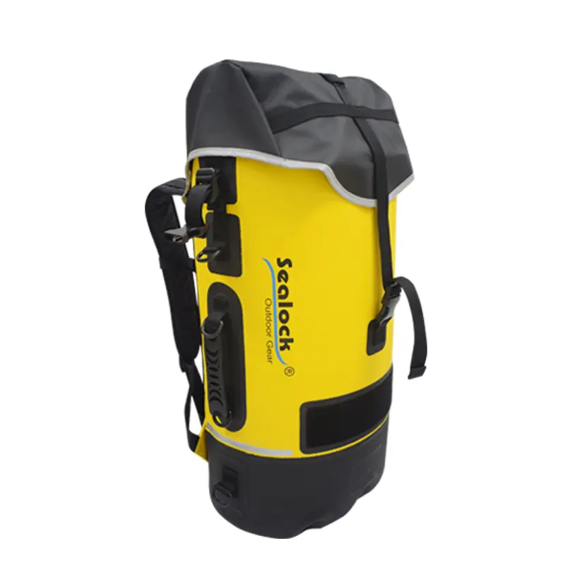 45L / 55L / 65L IPX8 wasserdichter Höhlenrucksack mit Naturkautschukdichtung