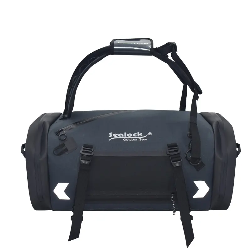55L 3-Wege-Motorrad-wasserdichte Tasche mit luftdichtem Reißverschluss (Gurt/Rucksack/Tragetasche)