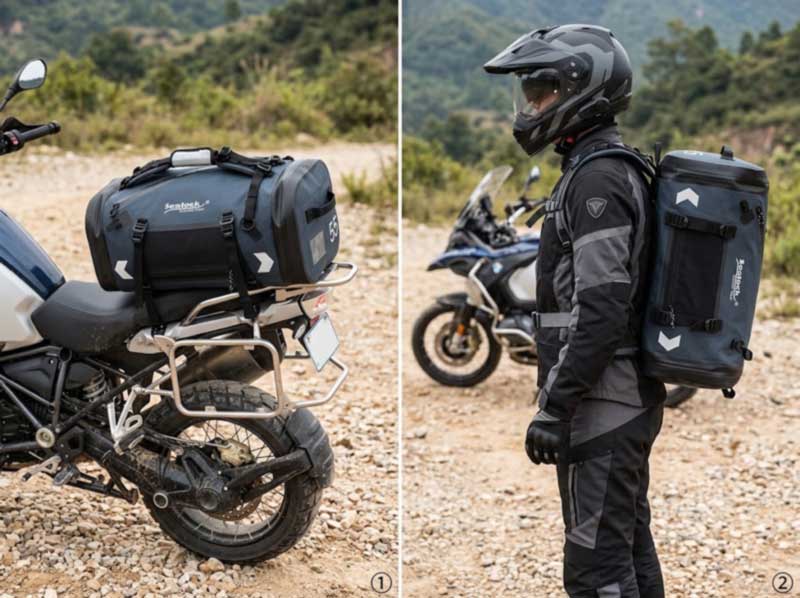 Motorrad-Reisetasche: Warum Reise-Reisetaschen auf dem Fahrrad versagen und was man für eine fahrfeste Tasche braucht