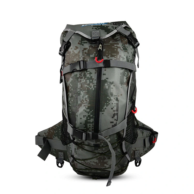 Wasserdichter Rucksack zum Wandern, Camo, 35 Liter